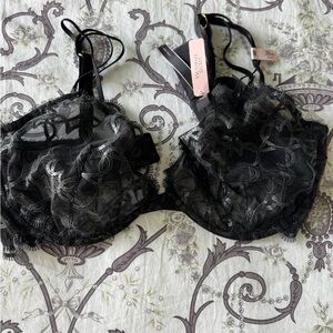 Victoria's Secret Black Lace Bra
